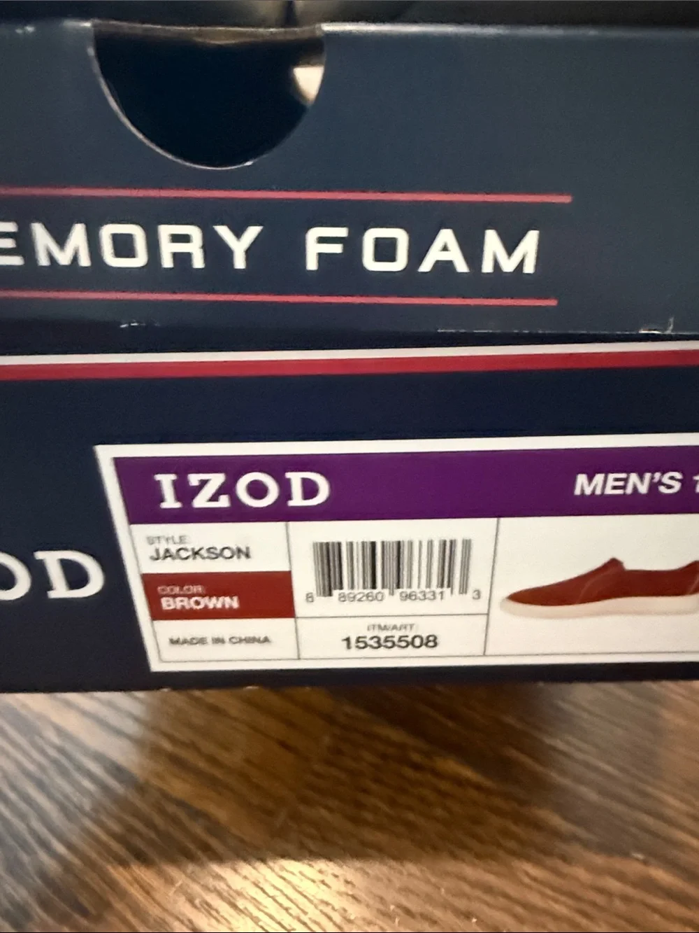 Izod slip on shoes